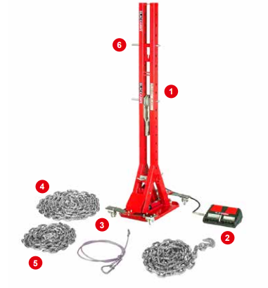 TOUR DE REDRESSAGE POIDS LOURDS - POWER POST